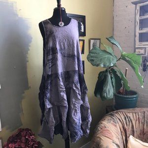 SLATE/BLUE LORI JUMPER -- SUMMER DRESS